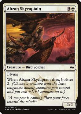 Abzan Skycaptain 4-185 (FOIL)
