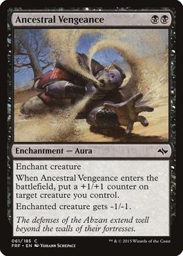 Ancestral Vengeance 61-185 (FOIL)