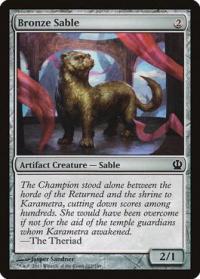 magic the gathering theros bronze sable 212 249