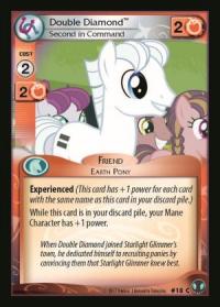 my little pony defenders of equestria double diamond second in command