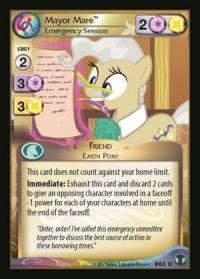 my little pony defenders of equestria mayor mare emergency session