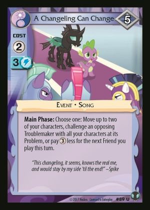 A Changeling Can Change