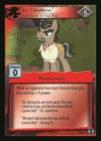 my little pony defenders of equestria dr caballeron turnabout is foul play
