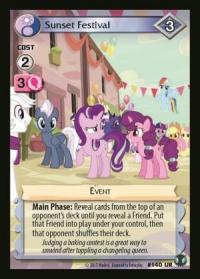 my little pony defenders of equestria sunset festival