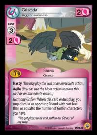 my little pony friends forever griselda urgent business 26