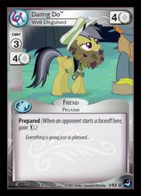 my little pony high magic daring do well disguised
