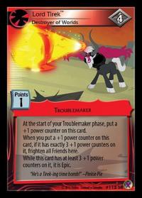 my little pony marks in time lord tirek destroyer of worlds