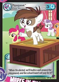 my little pony marks in time pipsqueak class president