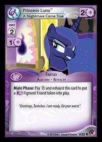 my little pony marks in time princess luna a nightmare come true