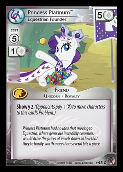 Princess Platinum, Equestrian Founder