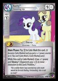 my little pony marks in time rarity growing up