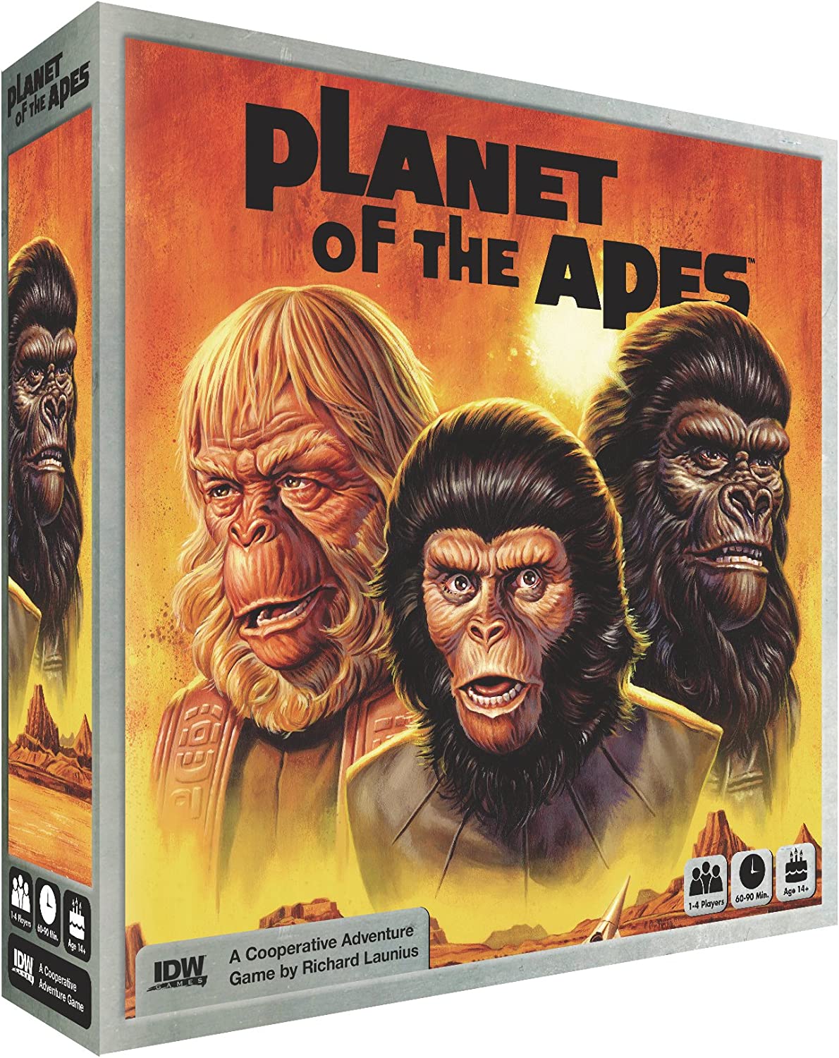 IDW Planet of the Apes Adventure Board Game