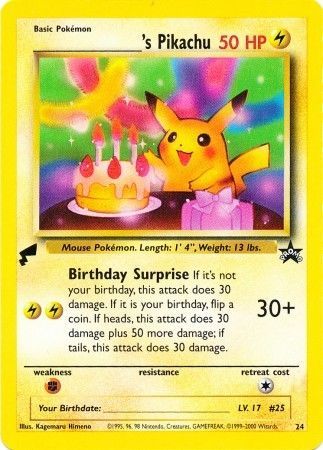 Birthday Pikachu - 24