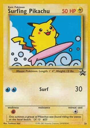 Surfing Pikachu - 28