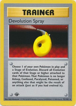 Devolution Spray 72-102 1st edition