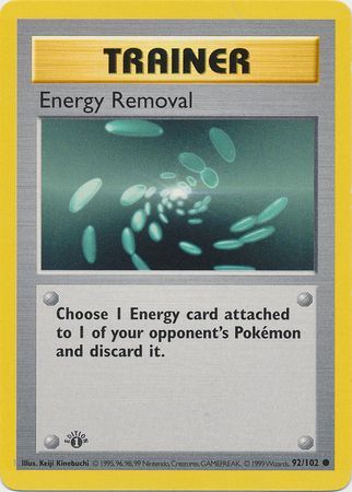 Energy Removal 92-102 1st edition
