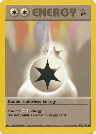 Double Colorless Energy - 124-130