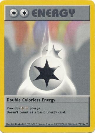 Double Colorless Energy 96-102 (Shadowless)