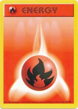 Fire Energy 98-102 (Shadowless)