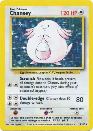 Chansey 3-102 - Unlimited