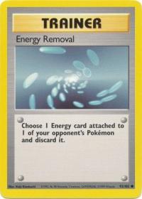 pokemon base set energy removal 92 102 unlimited