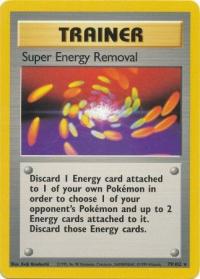 pokemon base set super energy removal 79 102 unlimited