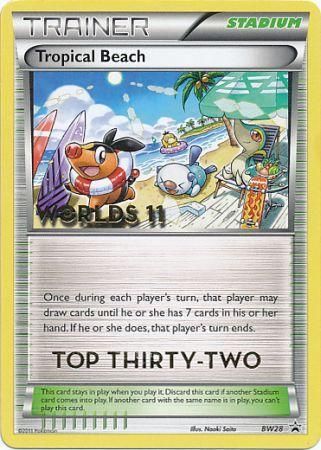 Tropical Beach - BW28 - (Top Thirty-Two) Worlds '11 Promo