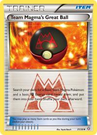 pokemon double crisis team magma s great ball 31 34 rh