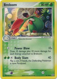 pokemon ex emerald breloom 22 106 rh