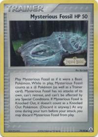 pokemon ex legend maker mysterious fossil 79 92 rh