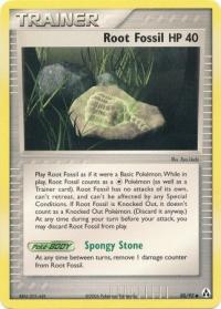 pokemon ex legend maker root fossil 80 92