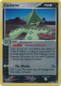 pokemon ex power keepers cacturne 27 108 rh