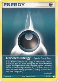 pokemon ex power keepers darkness energy 87 108