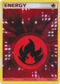 pokemon ex power keepers fire energy 104 108