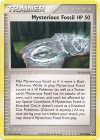 pokemon ex power keepers mysterious fossil 85 108