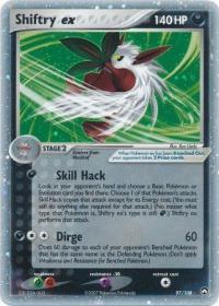 pokemon ex power keepers shiftry ex 97 108