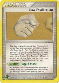 pokemon ex sandstorm claw fossil 90 100 rh