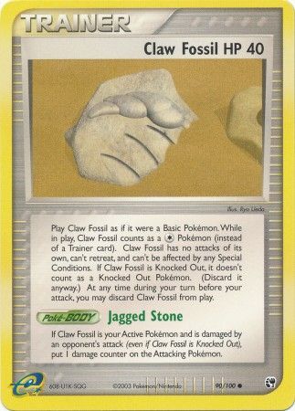 Claw Fossil 90-100