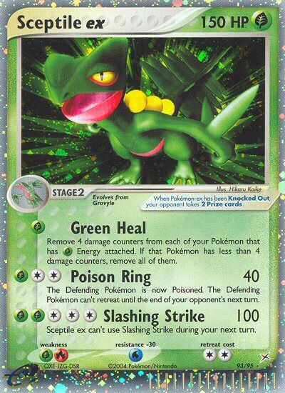 Sceptile ex - 93-95