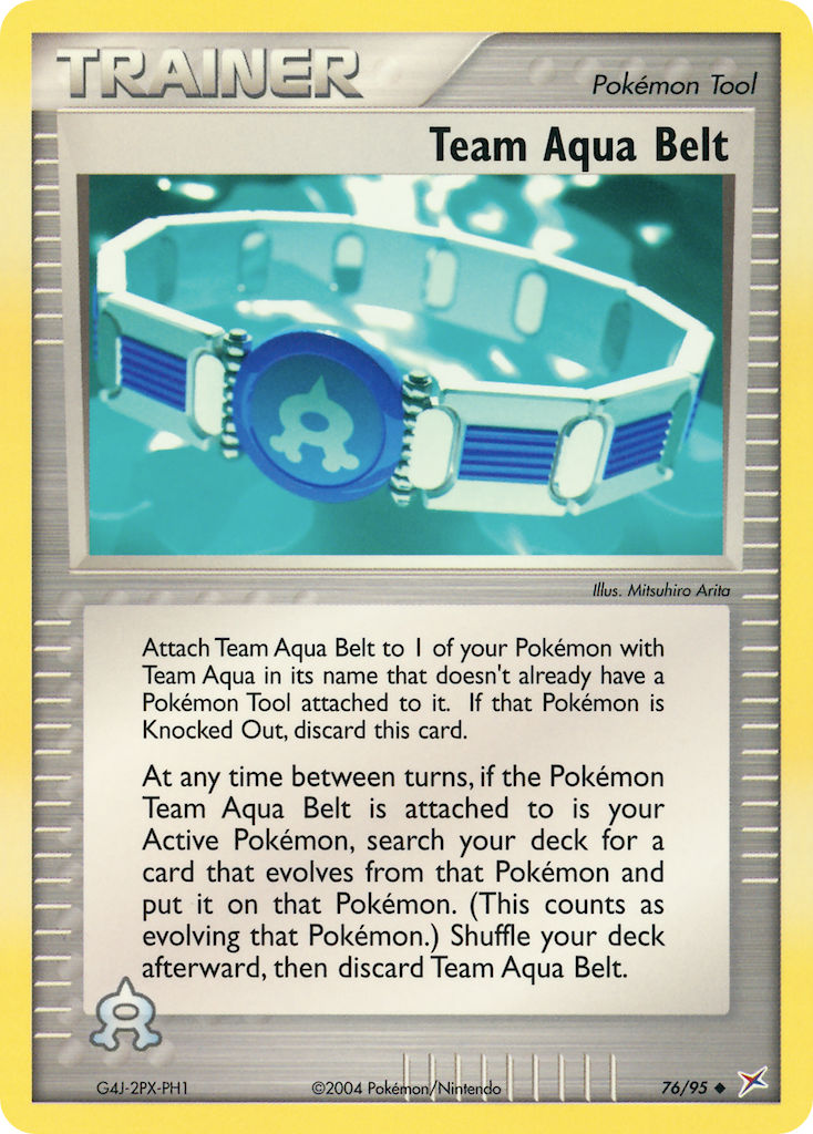 Team Aqua Belt - 76-95