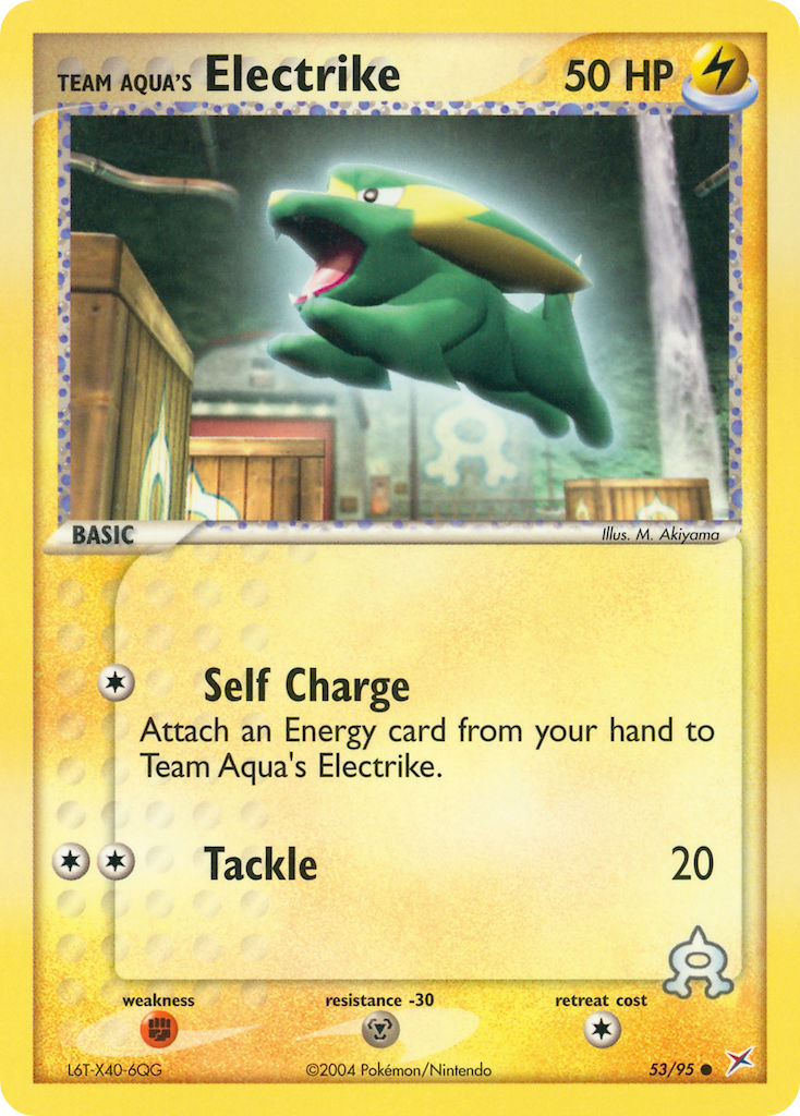 Team Aqua's Electrike - 53-95