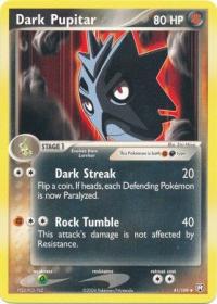 pokemon ex team rocket returns dark pupitar 41 109