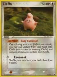 pokemon ex unseen forces cleffa 21 115