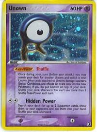 pokemon ex unseen forces unown a