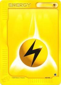 pokemon expedition base set lightning energy 163 165