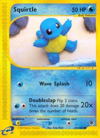 pokemon expedition base set squirtle 131 165 rh