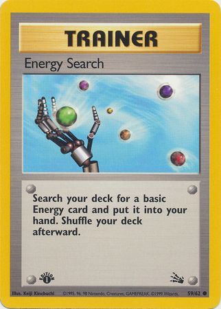 Energy Search 59-62  1st edition