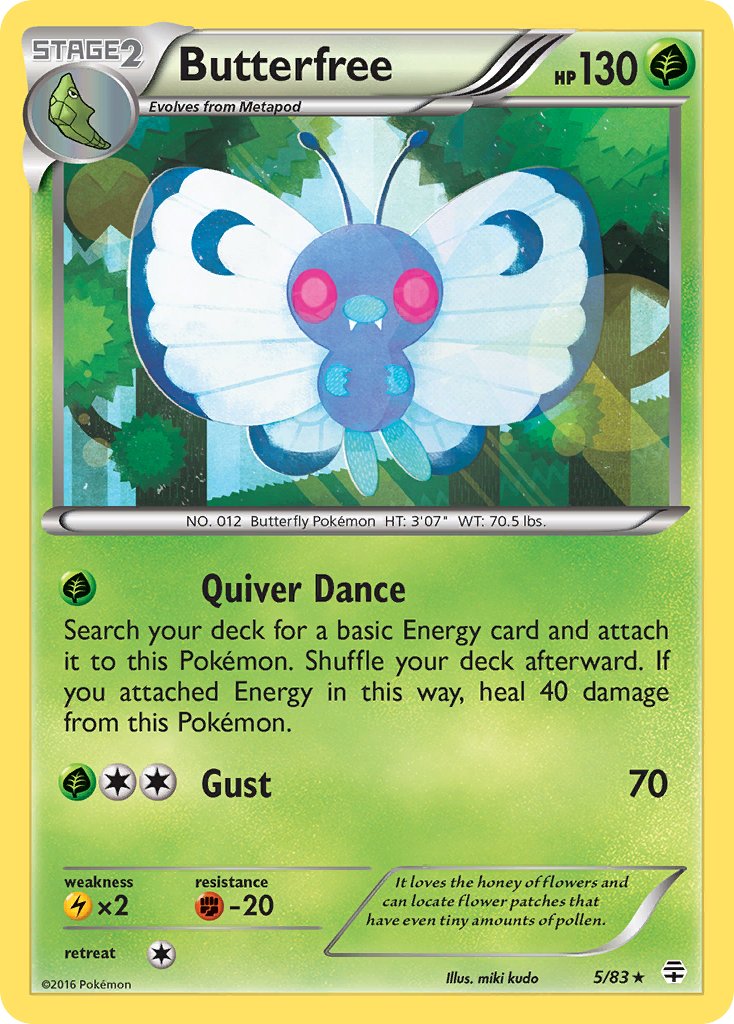 Butterfree 5-83