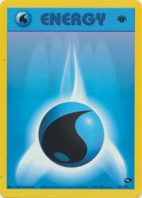 pokemon gym challenge 1st edition water energy 132 132 1st edition