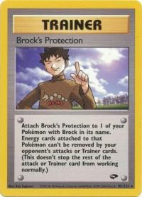 pokemon gym challenge brock s protection 101 132